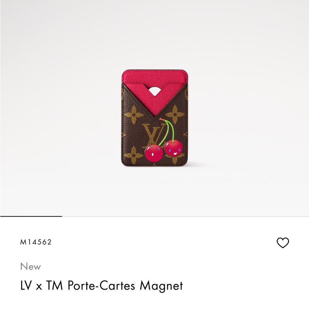 Louis Vuitton x TM magnetic card holder. Rare Item. - Picture 4 of 6